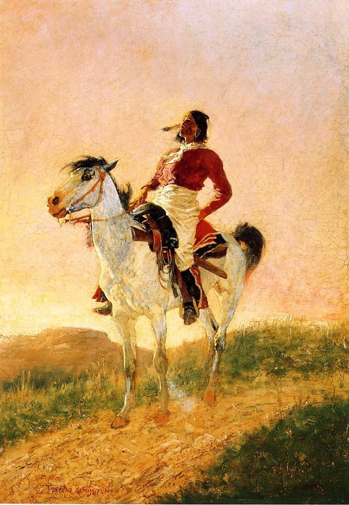 Frederic Remington Modern Comanche